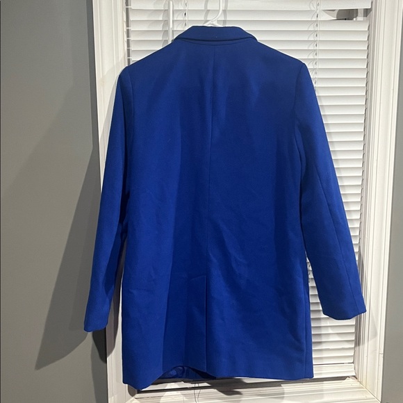 Women's Old Navy Lined Winter Coat Jacket Bright Blue Size Small S - Picture 4 of 7